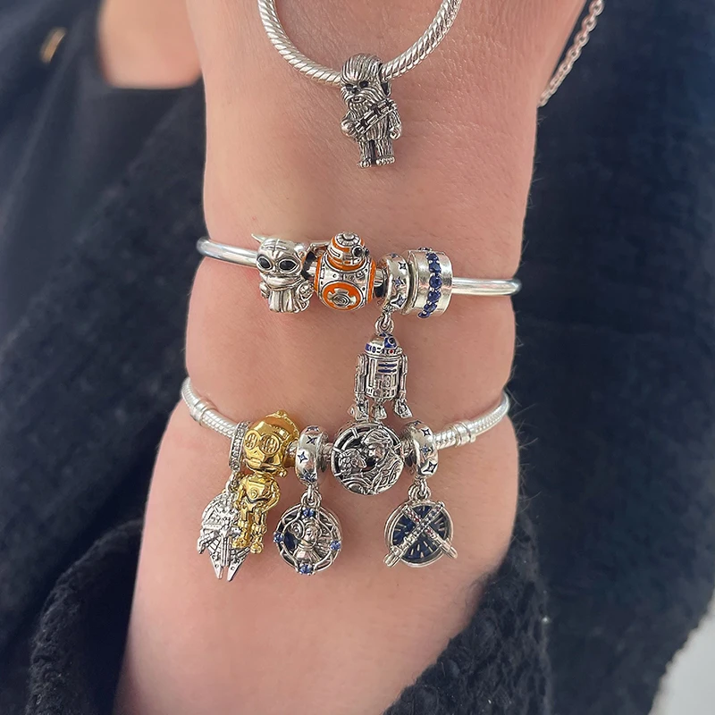 Disney marvel 925 silver charms beads fits pandora charm 925 original bracelet women avengers pendant charm bead jewelry hot new