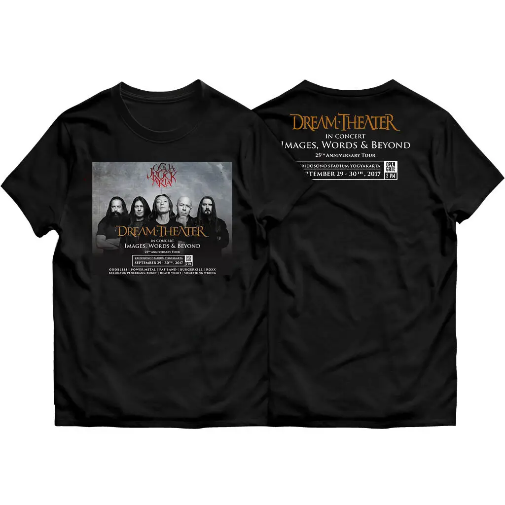 ФУТБОЛКА Kaos Merchandise Musik Band DREAM TEATER Bahan 24s