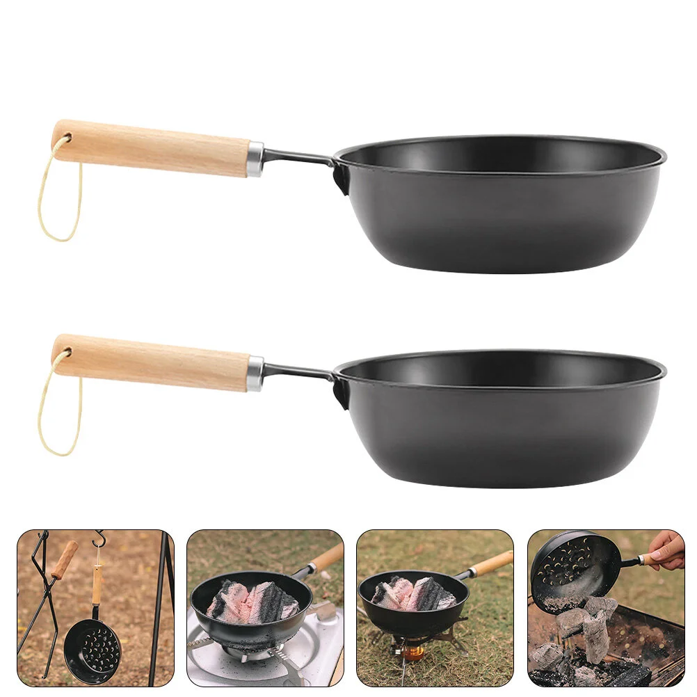 

2Pcs Barbecue Charcoal Burning Tool Charcoal Burner Practical Charcoal Burning Pot