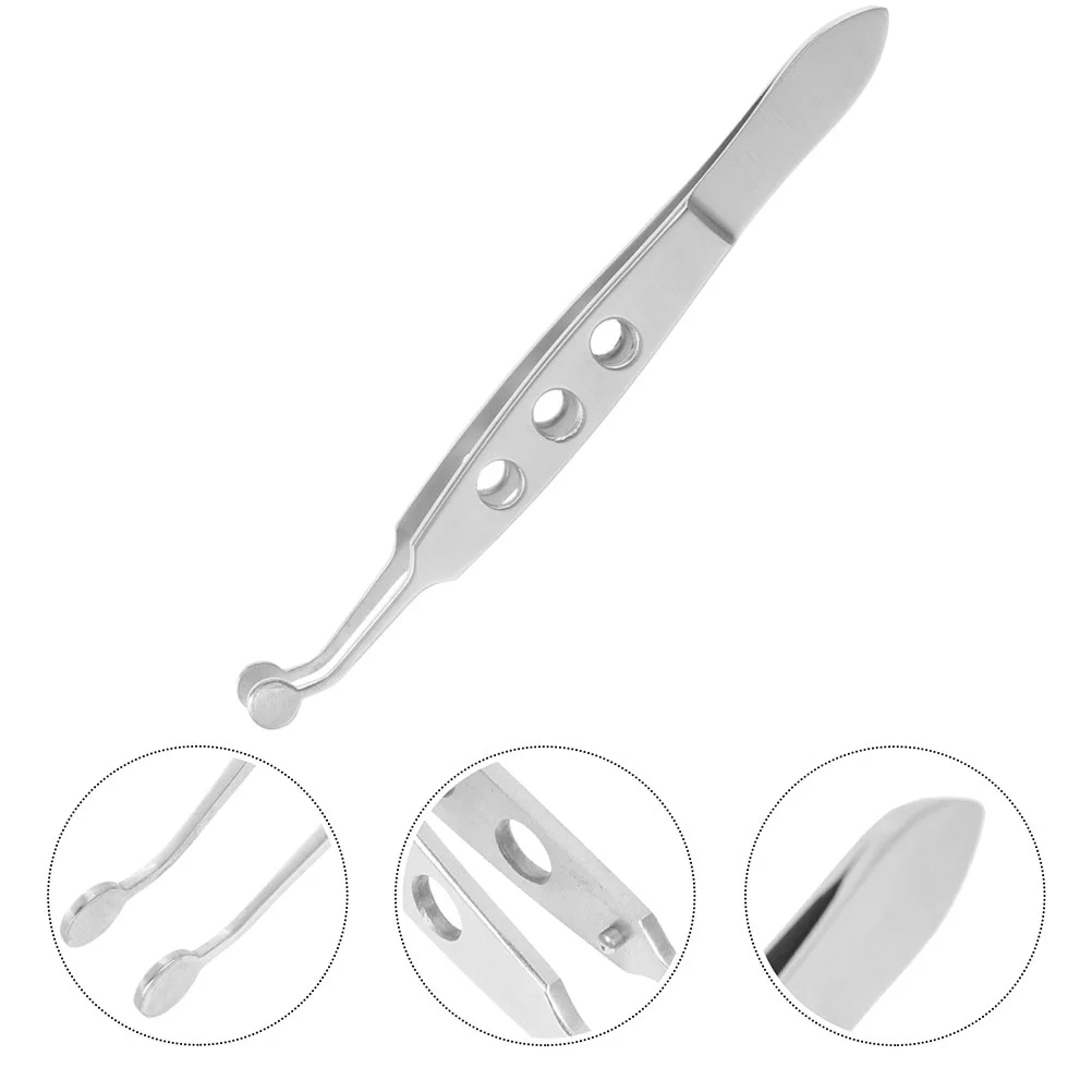 

M Lash Tweezers Meibomian Gland Massage Forceps Stainless Steel Expressor Eyelid Compressor Women Beauty Tools