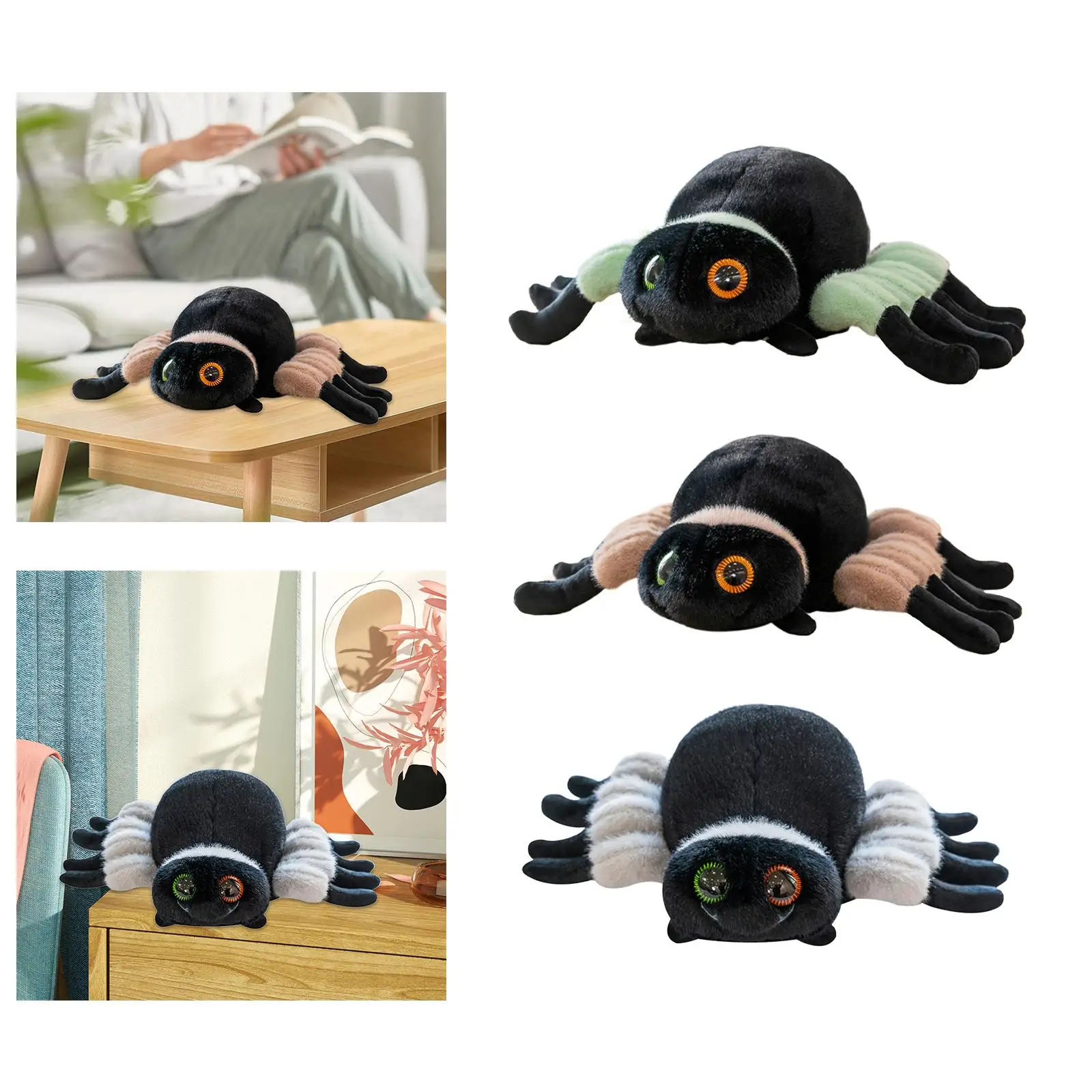 Мягкая игрушка в виде животного украшение для комнаты забавная удобная