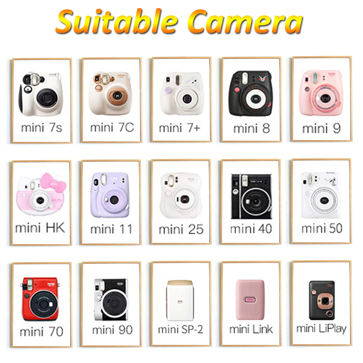 Фото В наличии цветная пленка Fujifilm Instax Mini для моментальных камер FUJI Mini 12, Mini 11, 9, 8, 257s, LiPlay Mini Link SP-1, 10 листов. №4