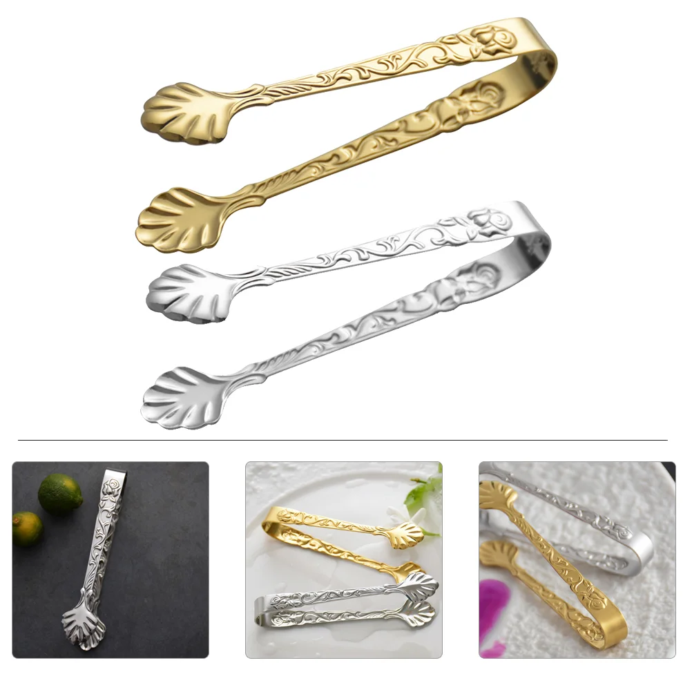 

Tong Tongs Appetizers Sugar Salad Mini Dessert Steak Ice Buffet Cake Toastgrilling Serving Cubes Cooking Bread Utensil Kitchen