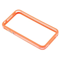 compact design tpu frame back cover phone protective sleeve shell for iphone4g4s