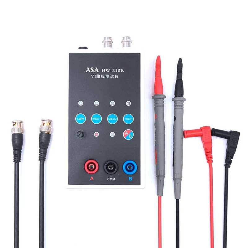 

HW-210K Handheld Dual-Channel VI Curve Tester Circuit For ASA Tester 4 Gear Frequency Alternating