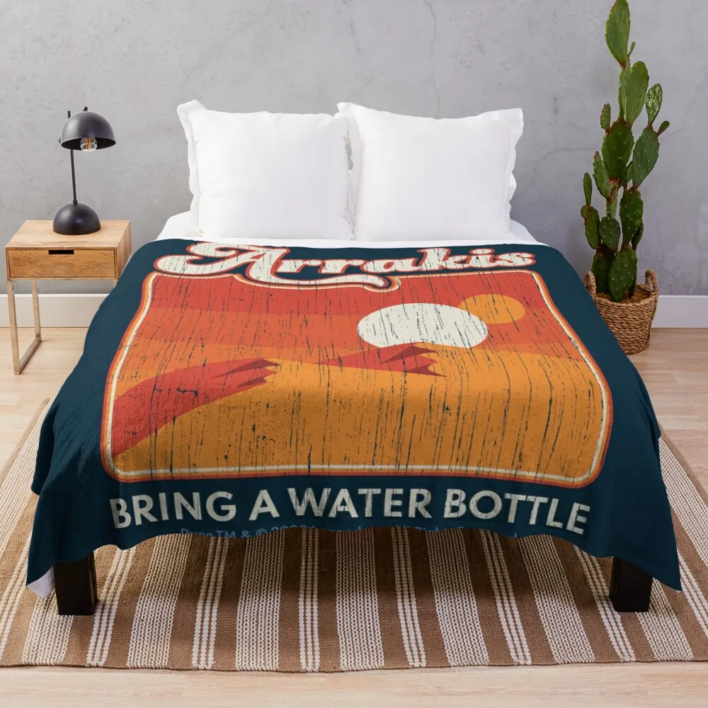 

Chunky Blanket Cover Kpop Dune 2020 Arrakis Desert Design Throw Blankets
