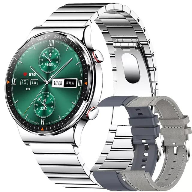 

Watches Men 454*454 HD 1.39 inch display Bluetooth Call IP68 Waterproof Music Player Link Bluetooth Headset Smartwatch Men