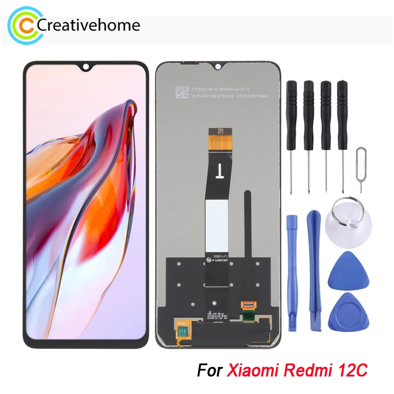 

Оригинальный ЖК-экран для Xiaomi Redmi 12C, 6,71 дюйма, IPS, ЖК-дисплей с дигитайзером, полная сборка, замена и ремонт