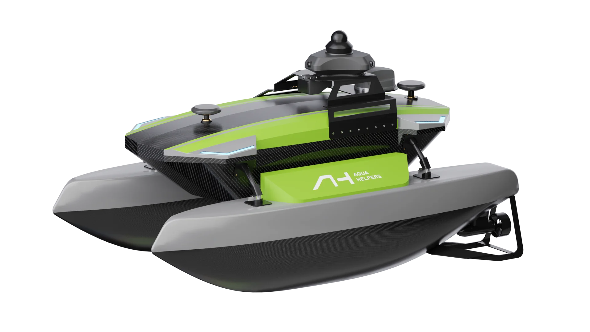 USV большой емкости с боковым сканированием