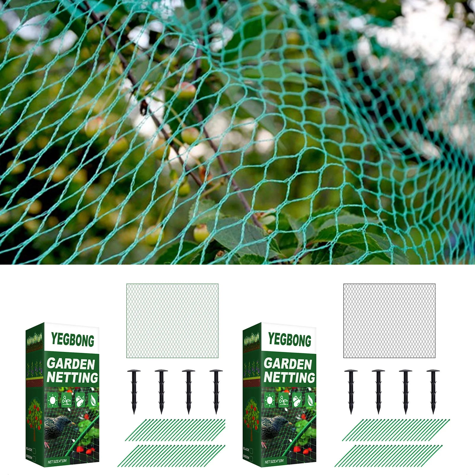 

Bird Netting Against Bugs Birds Fence Reusable Poultry Netting Protect Vegetables Flowers Plants Crops Pest Control