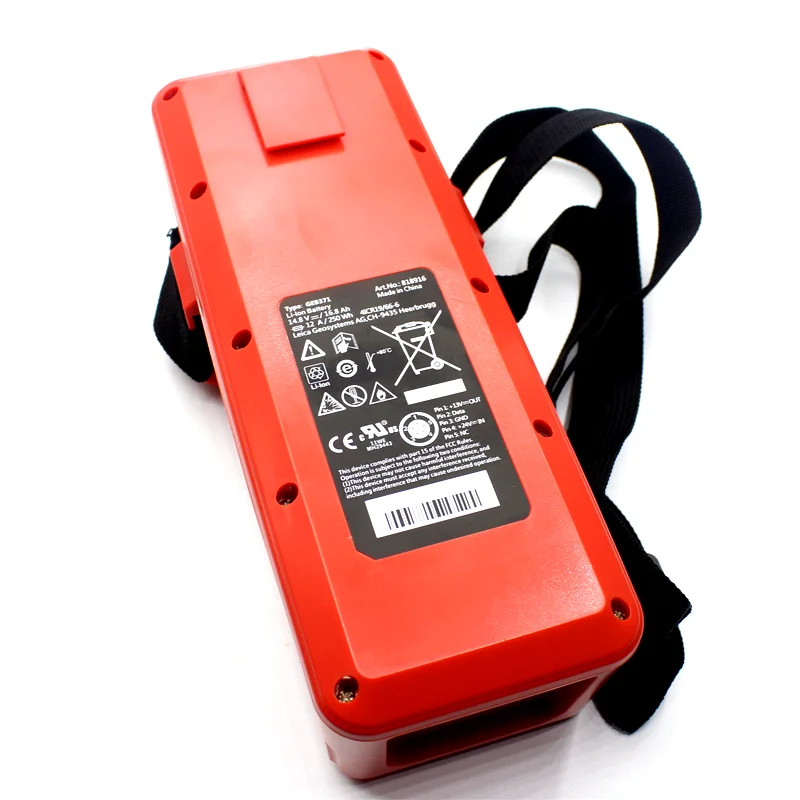 

1Pcs LEI CA GEB371 14.8V 16.8AH Total station lithium battery quality battery