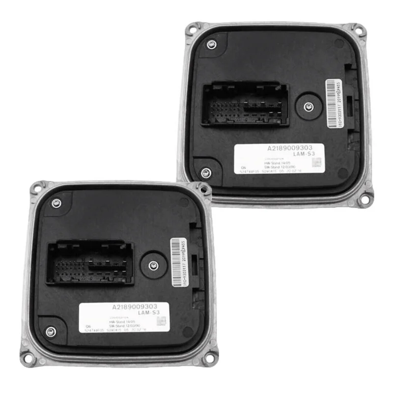 2шт A 2189009303 Модуль управления светодиодным балластом B для фар DRL Mercedes-Benz CLA Class W176