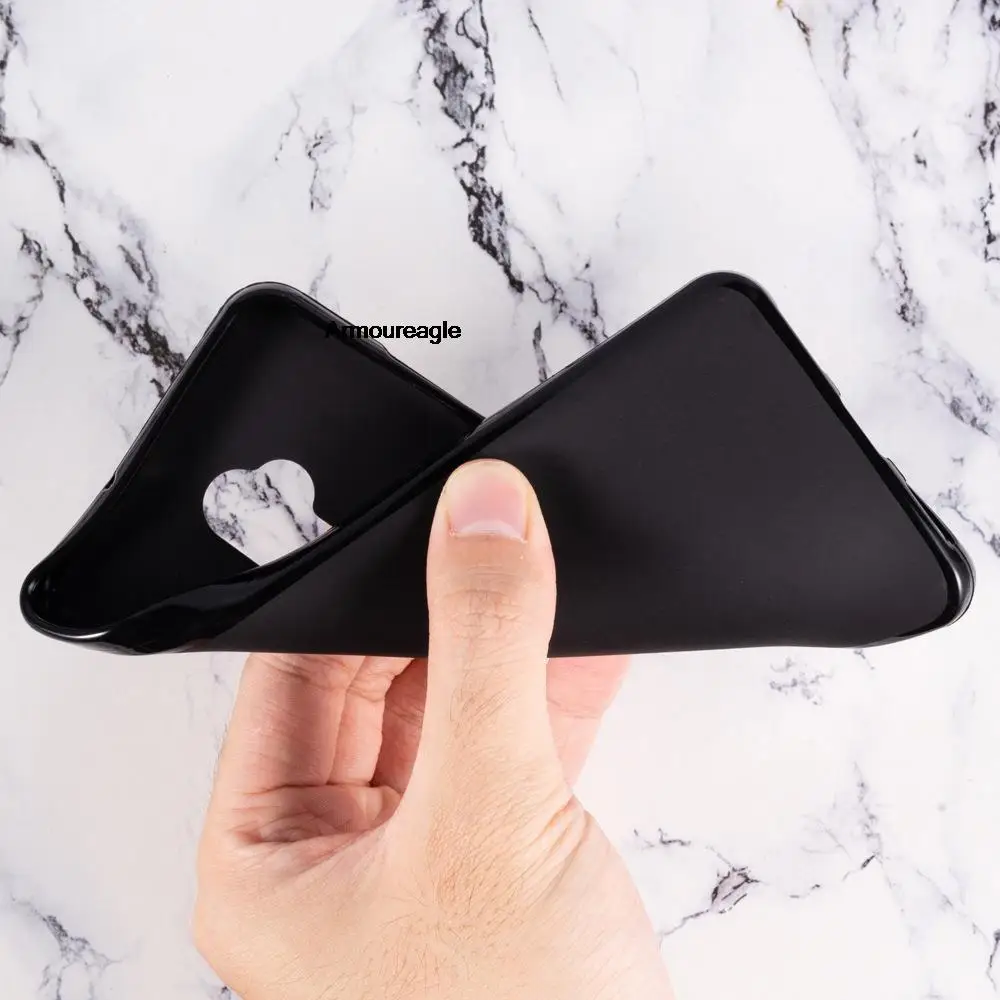 Чехол для Umidigi Z2 Pro защитный чехол телефона Мягкий Силиконовый ТПУ Черный z2 Capa Coque