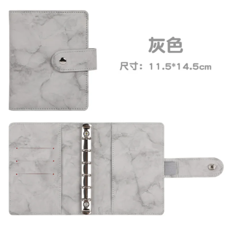 1 шт. A7 блокнот для бюджетных книг с отрывными листами мраморный мини-финансовый