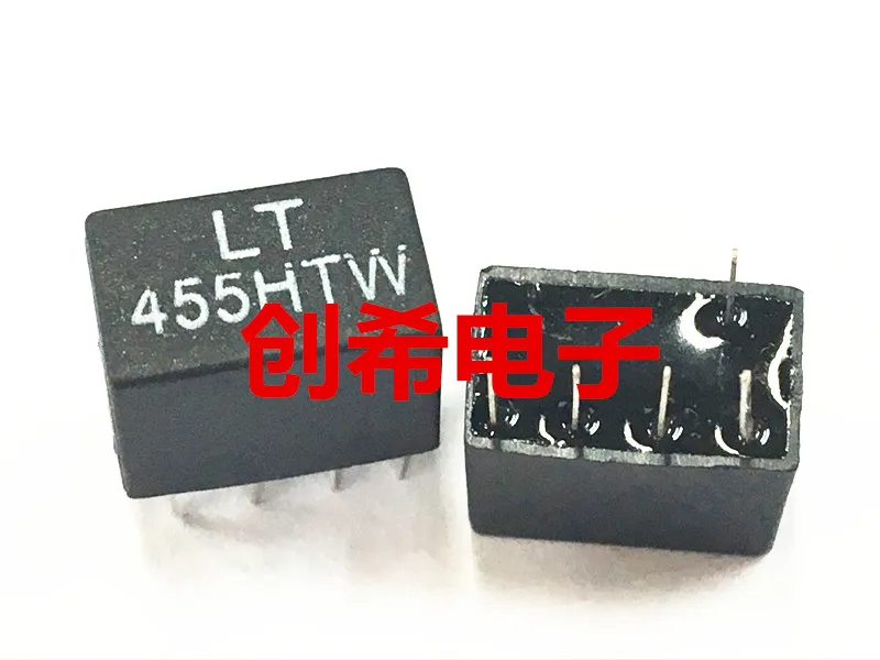 

100 шт. LT455HTW LT450HWT 1 + 4 5-контактный LT455HW LT450HW 450H DIP-5 455 кГц 450 кГц керамический фильтр для реле сигнала связи