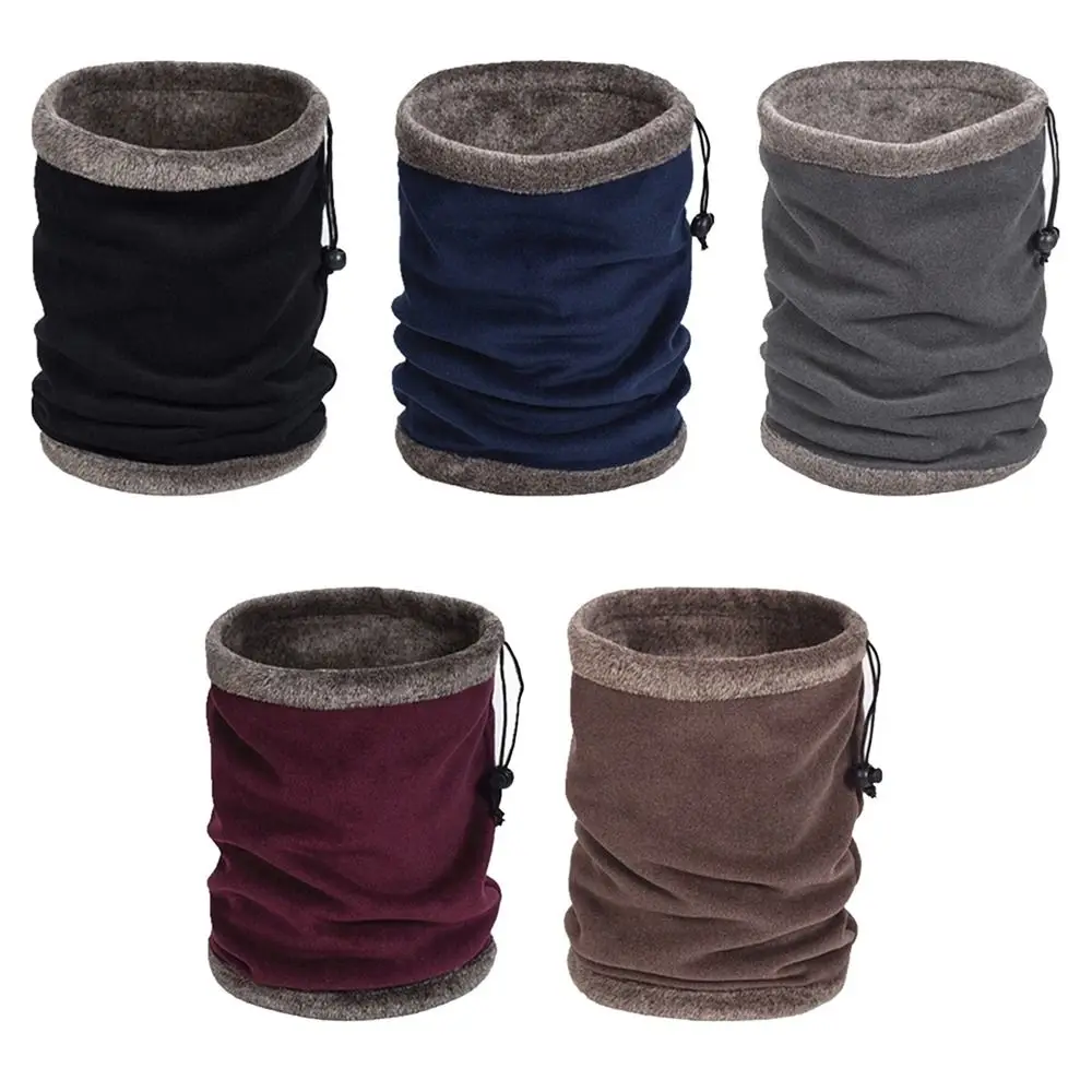 Зимняя спортивная бандана для бега бархатная термозащитная шеи походов езды на