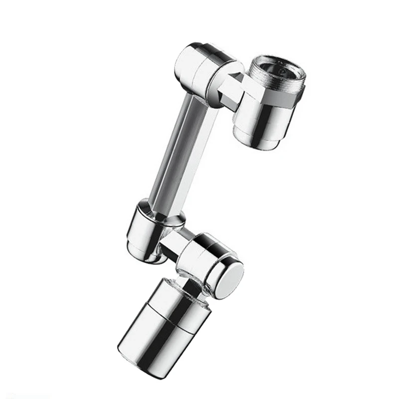 

Universal 1440° Rotation Extender Faucet Aerator Plastic Splash Filter Kitchen Washbasin Robotic Arm