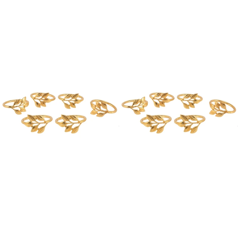 

12 шт./партия, декоративные кольца для салфеток