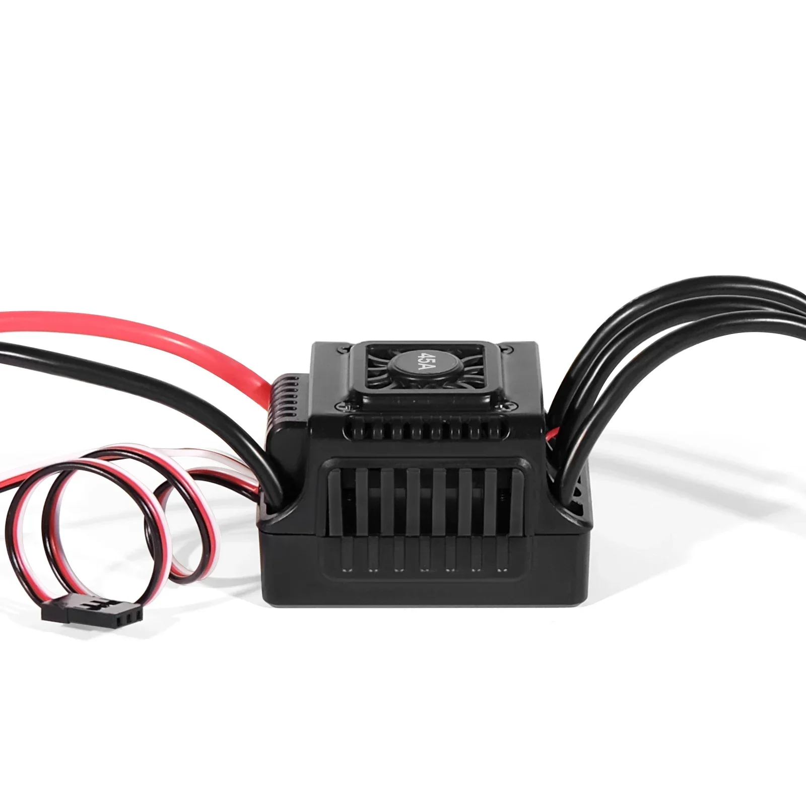 Фото NEEBRC 45A 60A Бесщеточный ESC, водонепроницаемый, пылезащищенный, T/XT60 2-3S для радиоуправляемых машин 1/10, краулеров, монстров, багги, внедорожных и шоссейных моделей Wltoys WPL №5