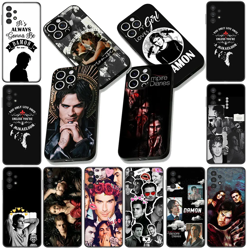 Фото Чехол для телефона Motorola Moto Edge 50 30 Fusion 40 NEO Ultra Pro E14 G20 E15 G35 G84 G13 G53, чехол-кейс The Vampires D-Diaries №1