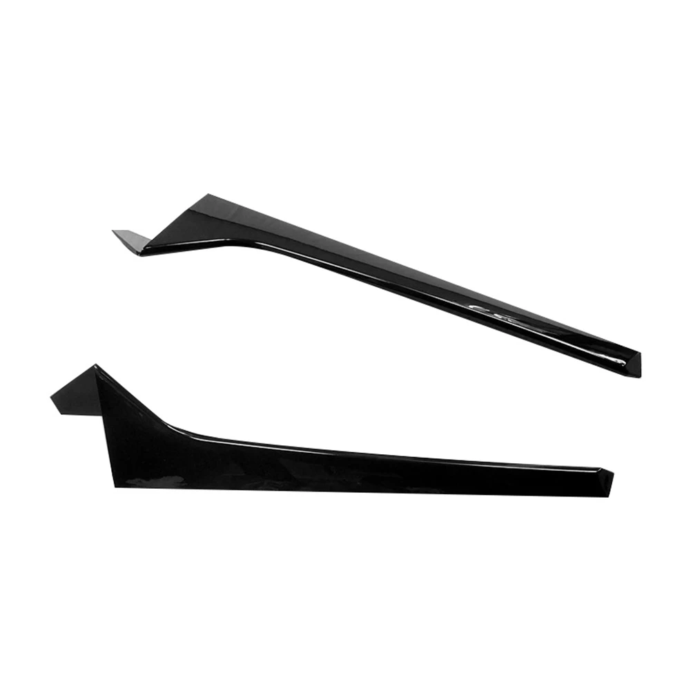 

Car Glossy Black Rear Window Side Spoiler Canards Splitter for- Tiguan R-Line 2017-2022 Windshield Trim Sticker