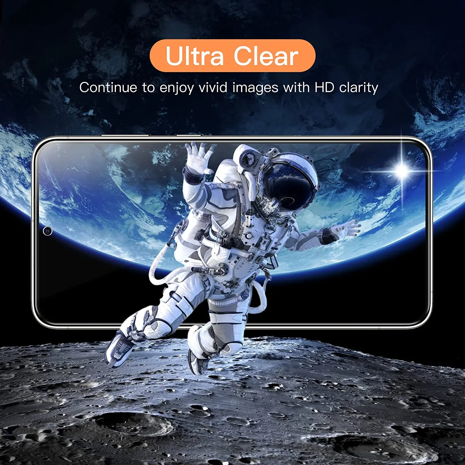 1/4Pcs Screen Protector Glass For Samsung Galaxy S23+ Plus 5G Fingerprint Unlocking Tempered Glass Film
