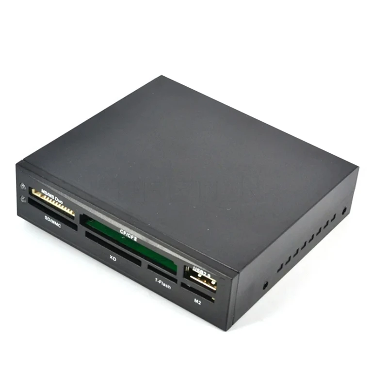 Фото Встроенный кард-ридер USB-хаб для ПК, адаптер для записи карт памяти TFlash, для 3,5-дюймовых жестких дисков HDD - AC17 №5