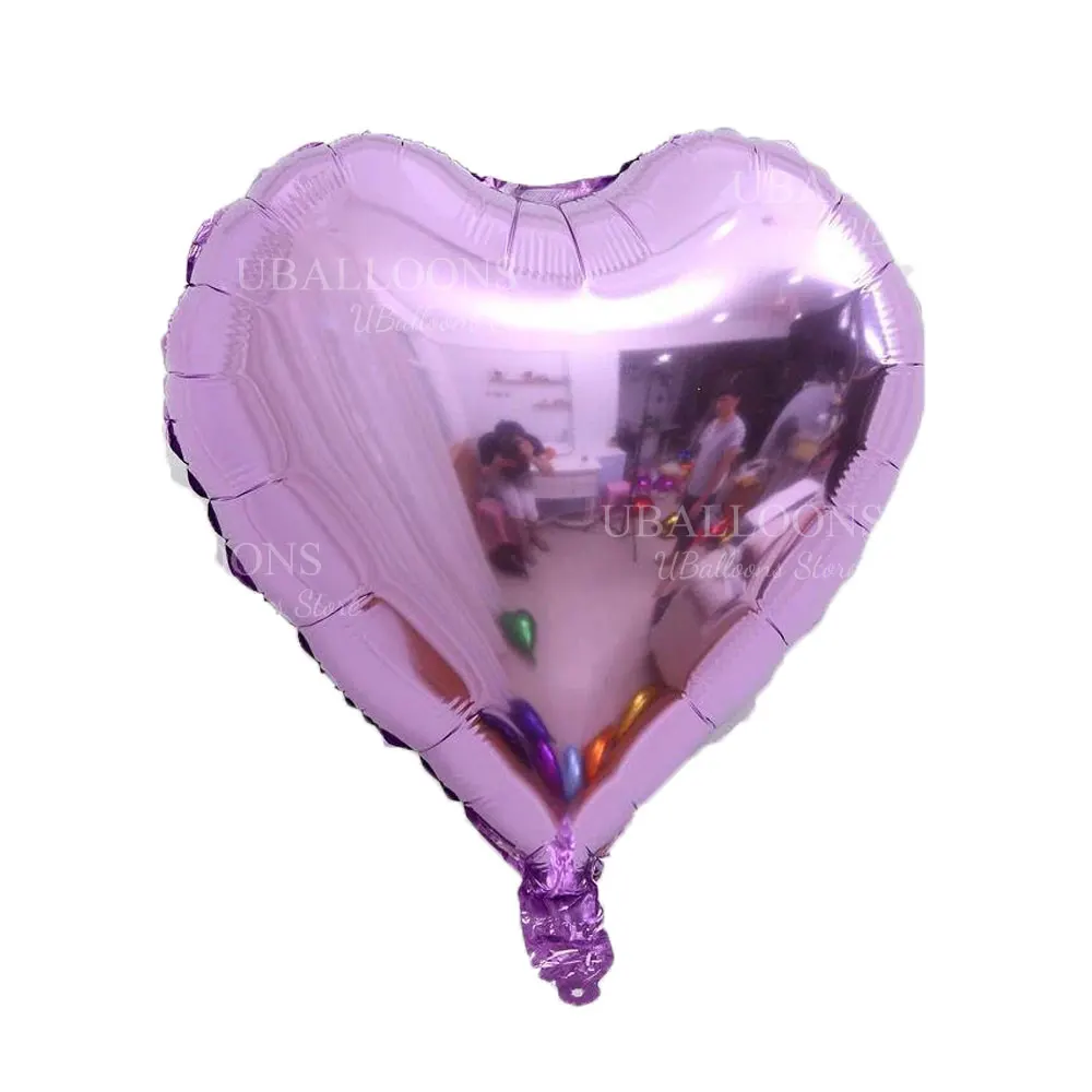Фольгированные шары в форме сердца MicroPlush 18 дюймов