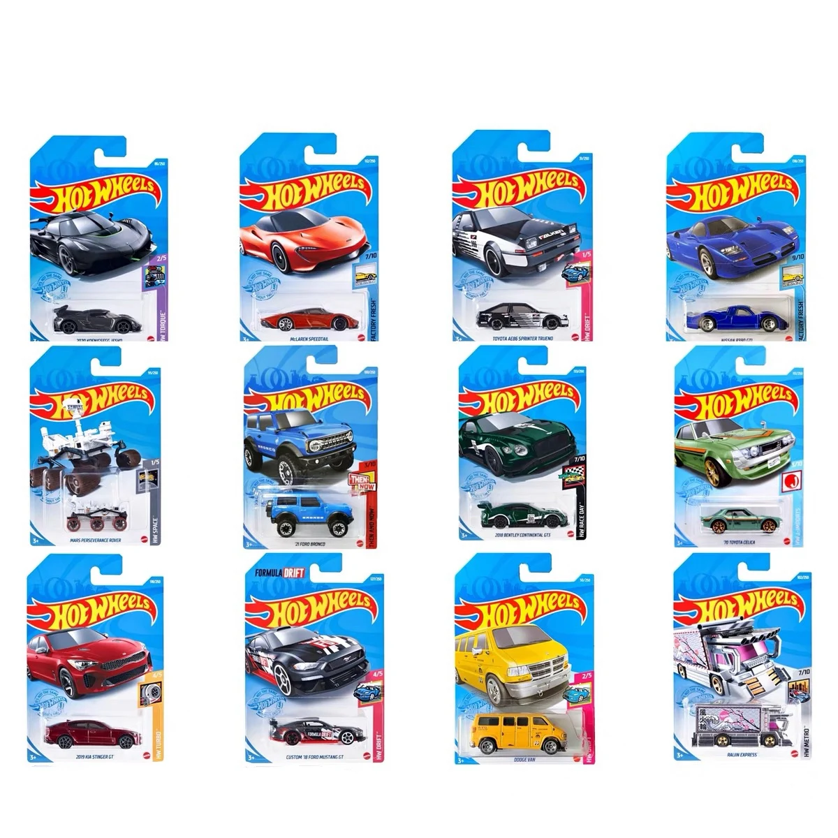 Mattel Hotwheels 2021 гоночный автомобиль литая игрушка 1/64 модель автомобиля из сплава с