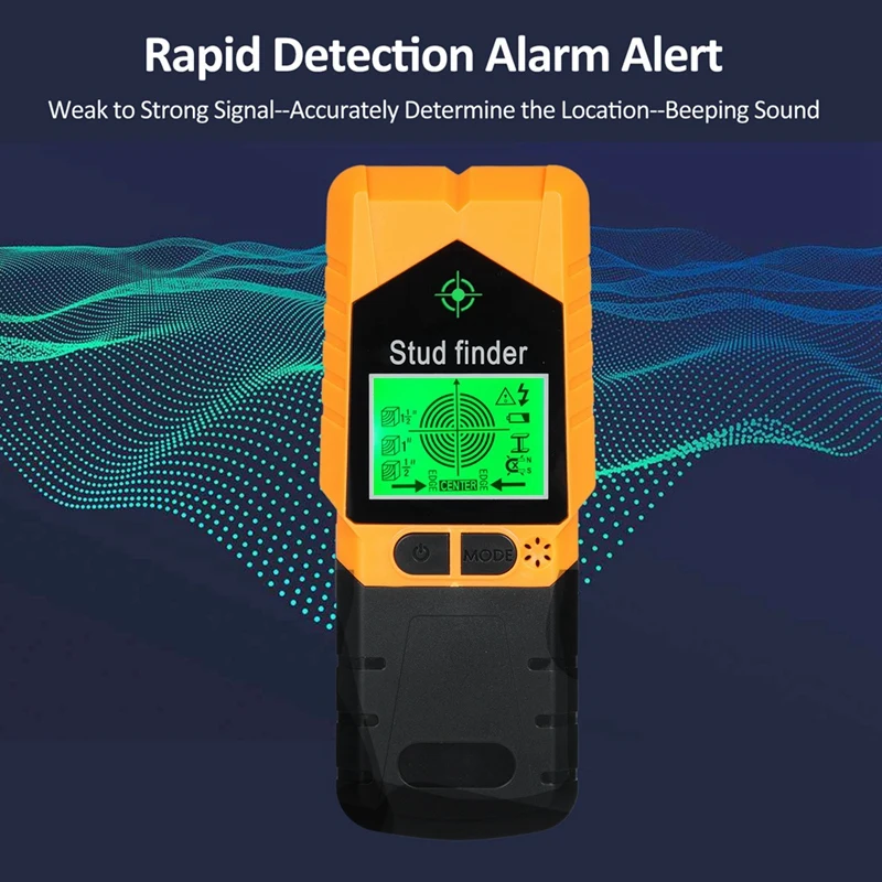 Настенный сканер для поиска гвоздей Детектор шпилек 6 в 1 детектор физического