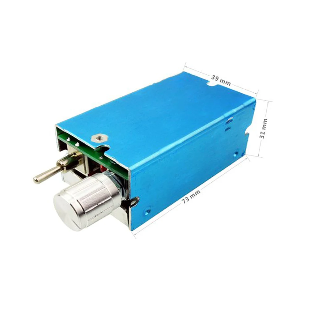 Контроллер скорости двигателя постоянного тока PWM DC10-40V регулятор с плавным