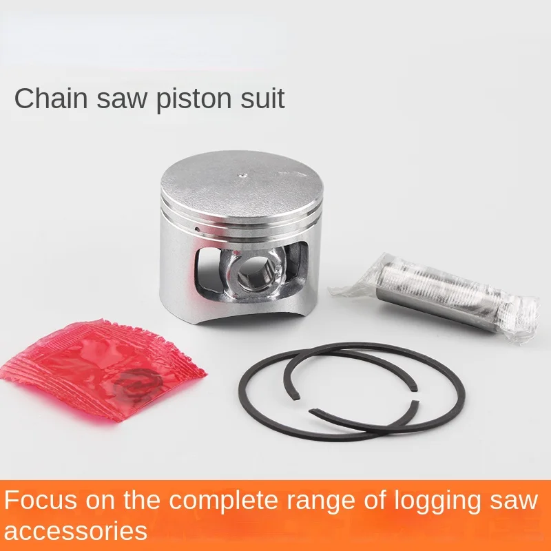 

52/58 Gasoline Chainsaw Piston Ring Chain Saw Cylinder Liner Piston Cylinder Block Piston Ring Kit Cylinder Assembly Accessories