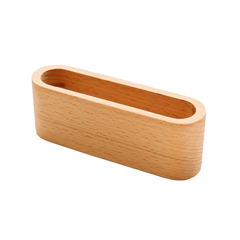 

Desktop Wooden Name Cards for CASE Business Card Display Holder 20 Sheets Capaci