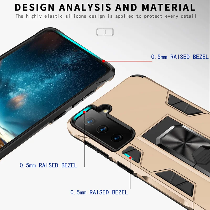 Противоударный армированный чехол для Samsung Galaxy S20/S10/S9/S8plus S10E S20ultra автомобильный