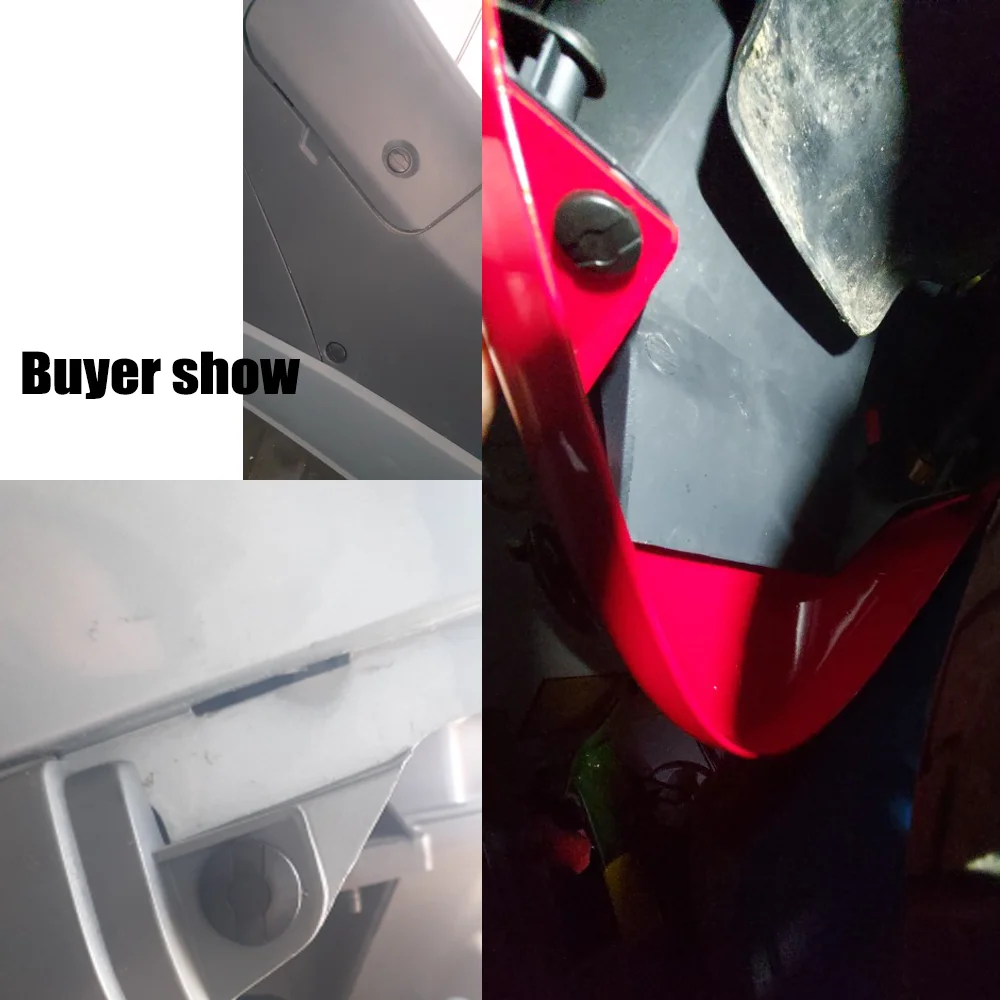 10 шт. винтовые заклепки для мотоцикла зажим 90683-GAZ-003 Honda CB 250 F HORNET CBR R NSS 300 FORZA 600 -