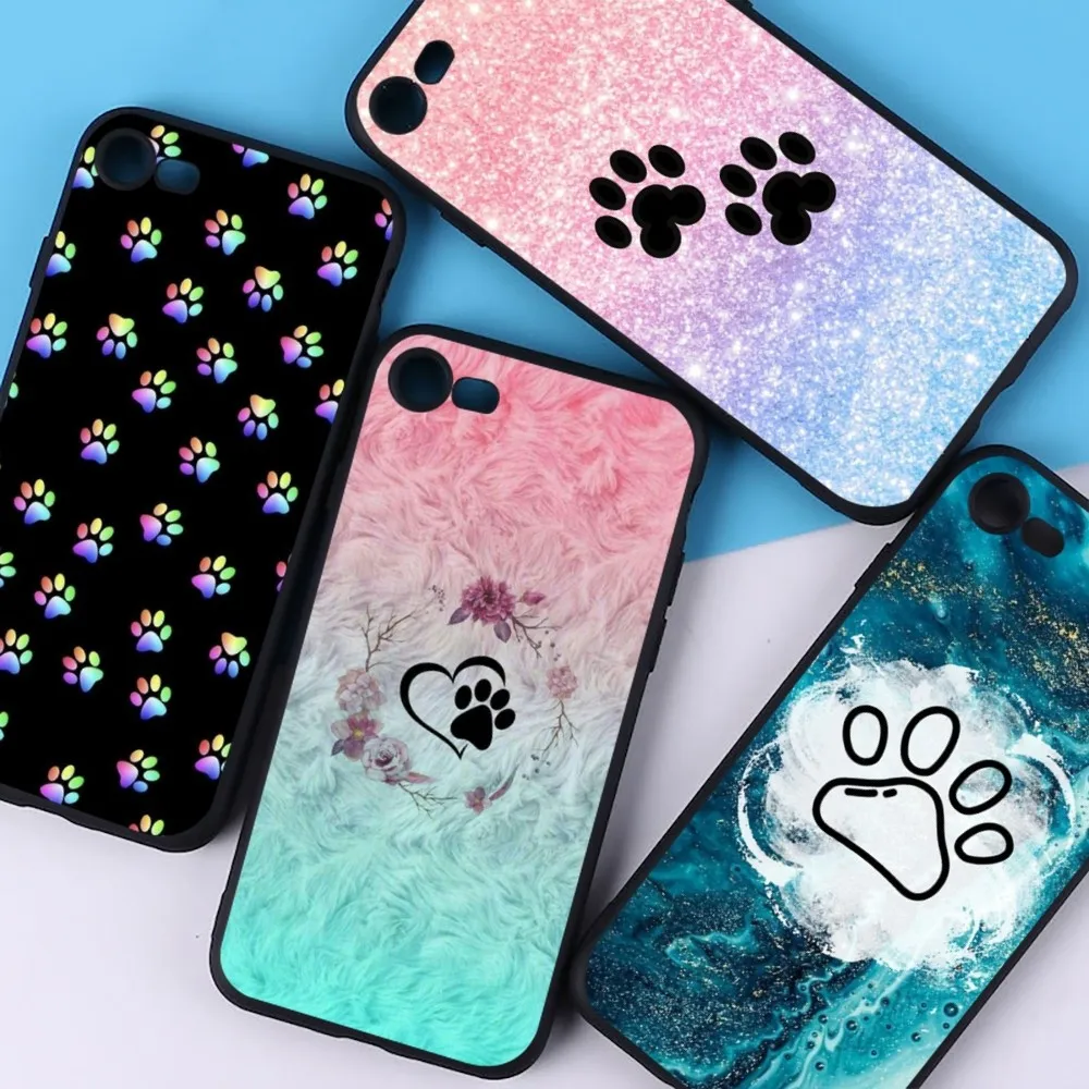 

Dog Paw Phone Case For iPhone 15 14 11 12 13 Mini Pro XS Max Cover 6 7 8 Plus X XR SE 2020 Funda Shell