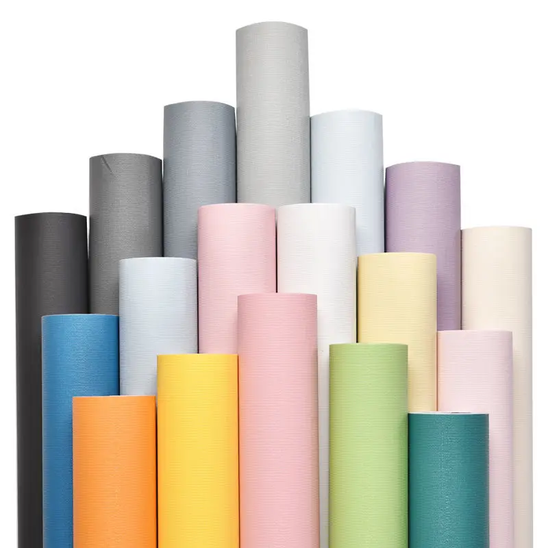 

Vinyl Self-adhesive Macaron Wallpaper DIY Furniture Restoration Stickers Waterproof Contact Paper Bedroom LivingRoom Home Decor