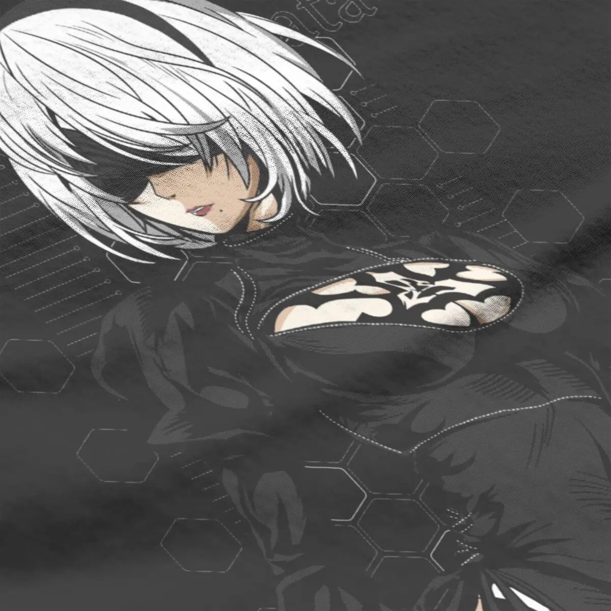 Футболка YorHa No. 2 B - Nier Automata для видеоигр унисекс футболка мужчин из чистого хлопка