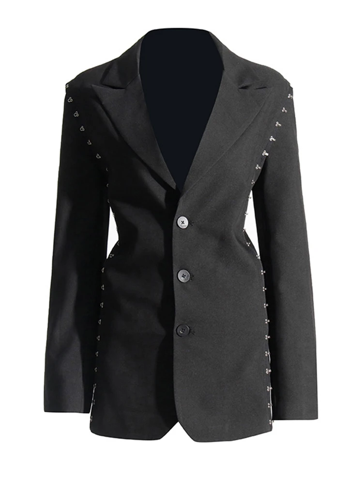 [MODX] корейский Повседневный пиджак тренд 2024 новый дизайн ощущение структурная