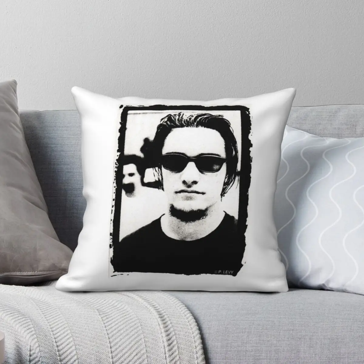 

Mike Patton Faith No More Pillowcase Polyester Linen Velvet Pattern Zip Decorative Throw Pillow Case Car Cushion Cover 18"