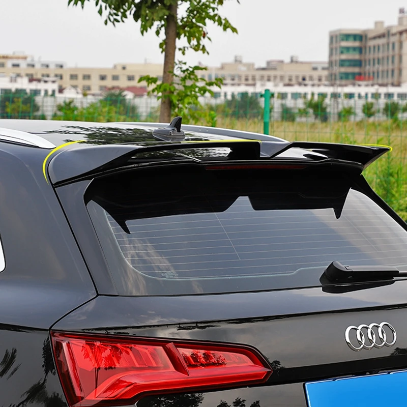 

For Audi q5 2019-2020 high quality ABS Plastic Unpainted Color Rear Spoiler Wing Trunk Lid Cover Car Styling