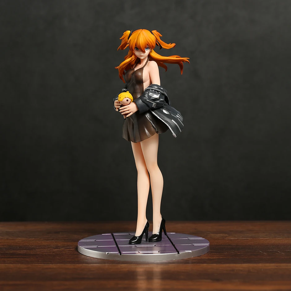 

EVA Asuka Langley Soryu Dress Ver PVC Figure Collectible Model Toy