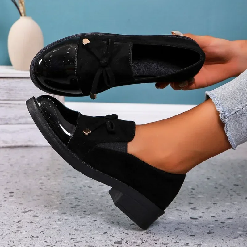 Женские повседневные лоферы новинка 2024 водонепроницаемая женская обувь из