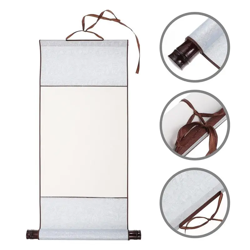 

Blank Calligraphy Hanging Scroll Traditional Rice Paper Chinese Painting Scroll Chinese Calligraphy Paper