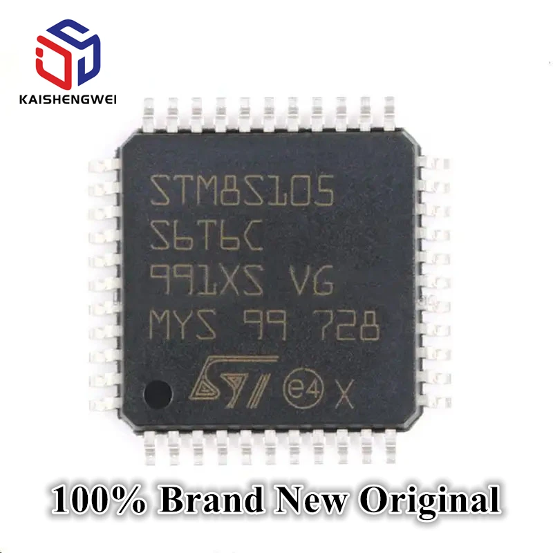 

New Original STM8S105S6T6C LQFP-44 Microcontroller MCU