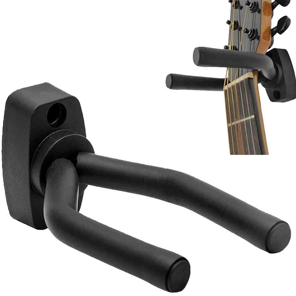 

1Pcs Guitar Holder Wall Mount Stand Guitar Display Wall Holder Hook Non-slip Wall Hangers for Acoustic Guitar Ukulele Violin