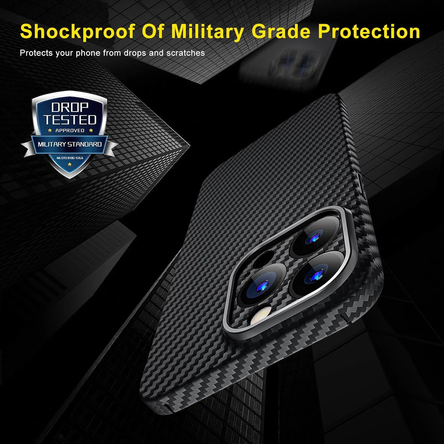 JMUYTOP чехол из арамидного волокна для iPhone 15 16 pro max задняя крышка ультратонкий