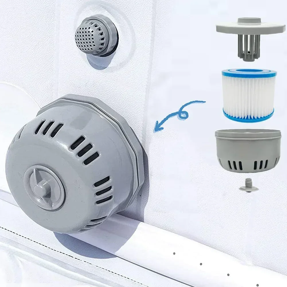 Фото Держатель для фильтрующего картриджа для бассейна InteX Lay-Z-Spa VIIntex VI Coleman SaluSpa, аксессуары для уличных бассейнов №4
