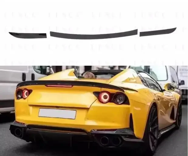 Новинка! Спойлер для заднего крыла автомобиля из углеродного волокна Ferrari 812 GTS