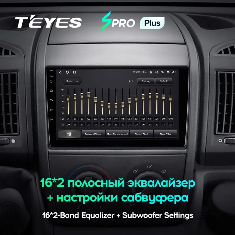TEYES Тиайс SPRO Plus Штатная магнитола For Фиат Дукато 3 Пежо Боксер 2 Ситроен Джампер Fiat